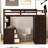 Florinka Loft Bed with Drawers,Desk,and Wardrobe-1331280821-1288924556