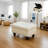 White Faux Leather 3-Piece Sectional Sofa Set with Storage Ottoman-2016335549-2016335548