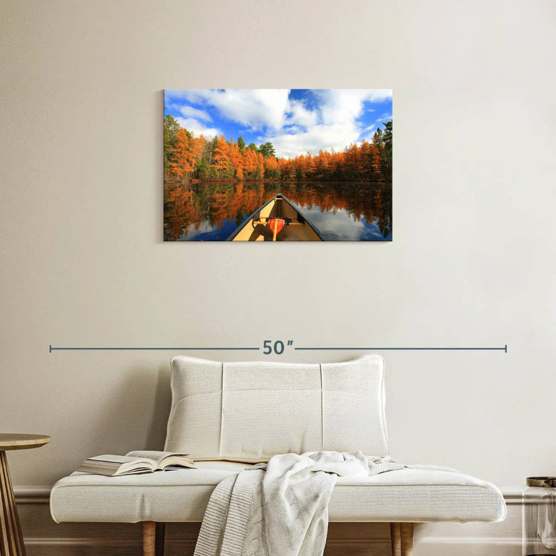 Senne Boating In Boulder Junction, 20" H x 30" W