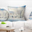 White Winter Mountain Landscape - Coussin imprimé paysage-30426026-30426030