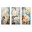 «Beige Mums In Bouquet Bliss» - ensemble de salon mural 3 mamans-791870406-791870404