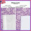 Rideaux de fenêtre à motif floral mauve, voilages et voilages à motif floral - 1 panneau-1897872032-1897872045