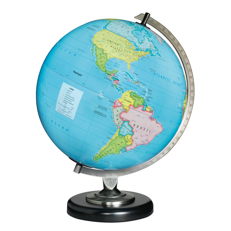Plastic / Acrylic Tabletop Globe