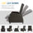 Adjustable Outdoor Recliner Lounge Chair With Storage Side Table And Weather-Resistant Cushions-1528926855