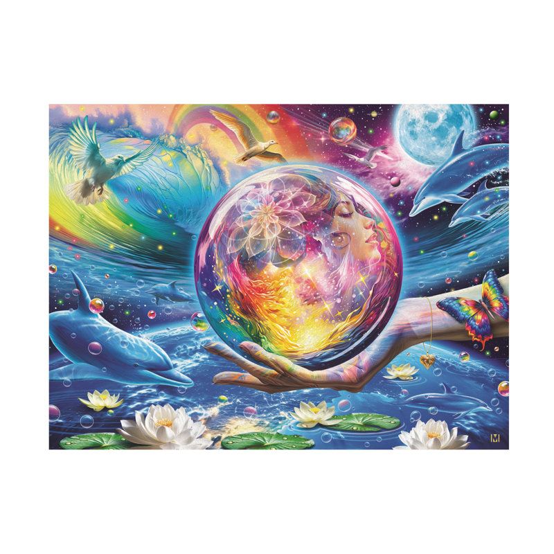 Art sur toile de Michael David, H 14 po x l 19 po