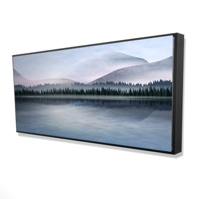 Far forest - 24"x48" Framed canvas