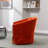 360-Degree Swivel Upholstered Armchair with Accent Pillow-367928027