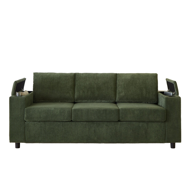 Grand canapé-lit gigogne, Green
