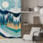 Abstract Mountains Peel & Stick Abstract Border-93867647