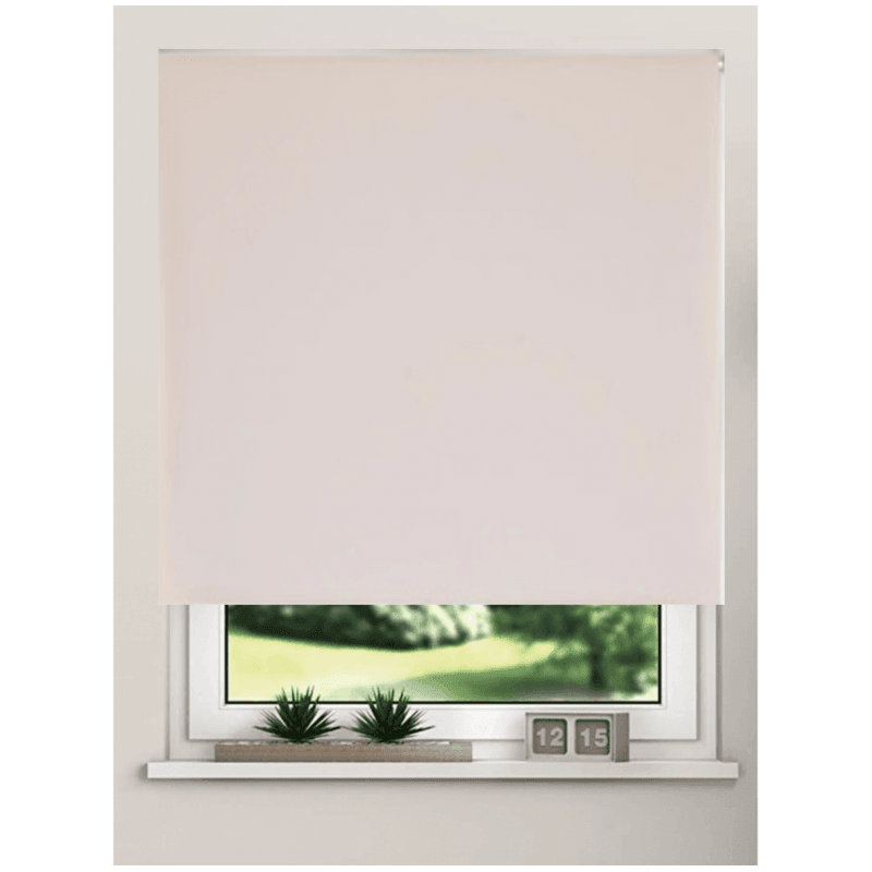 Blackout Roller Blind, 100cm W x 165cm L, Pink