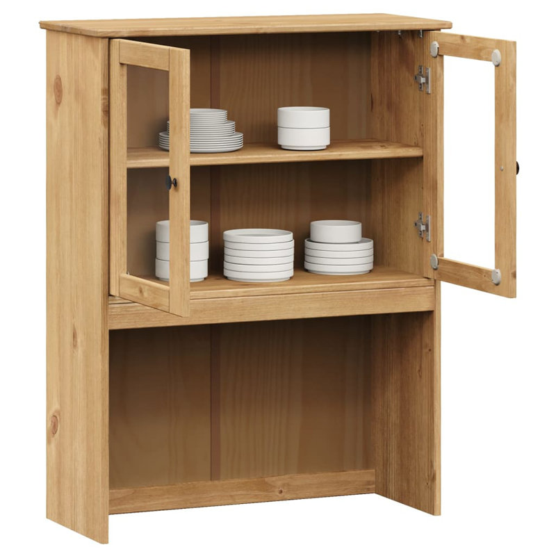 100cm Kitchen Pantry, Brown