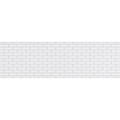 28.25'' H x 94.5'' W x 0.38'' D Expanded Cellular PVC Wainscot Paneling