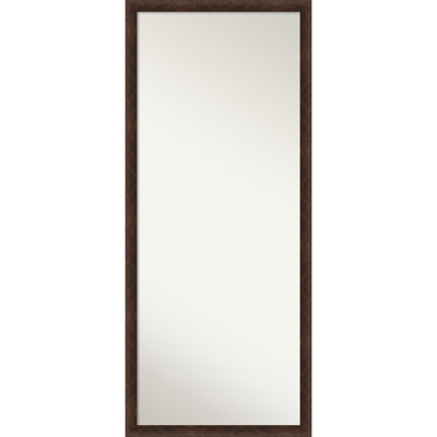 Ayo Solid Wood Frame Rectangle Leaning Mirror