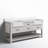 Curiel 72'' Double Bathroom Vanity with Engineered Stone Top-1102222184