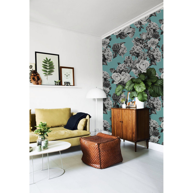 Caddaric 2.5m x 2.5m Matte Wallpaper Roll, 250 x 250cm