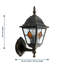 Madline Black 34.5cm H Outdoor Wall Lantern