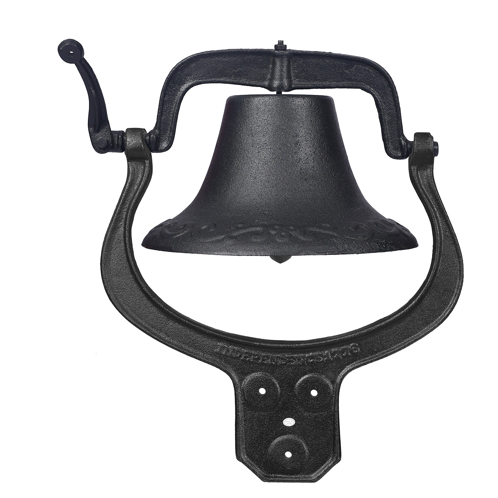 Winston Porter Cast Iron Dinner Bell Heavy Duty Cast Iron Dinner Bell ...