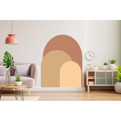 Boho Wall Decal, Living Room Decoration, Bed Arch Sticker, Hedboard Wall Decal, Arch Wall Decal, Arch Wall Decal Sticker, Wall Decal 154LU