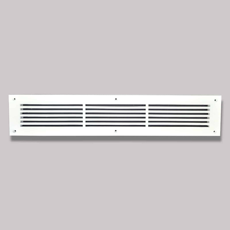 Grille murale en aluminium, Blanc