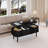 39.37'' W Oval Lift Top Coffee Table With Storage-1042634868