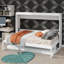 Grand lit escamotable mural avec rangement, armoire pliable avec coiffeuse, miroir central et tiroirs latéraux doubles-1710715638