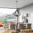 Buckeys 6 - Light Dimmable Chandelier-1059424140