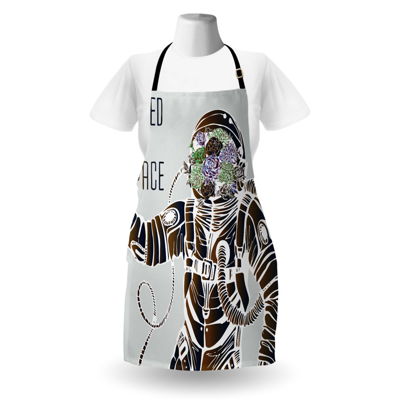 No Pattern Bib Apron