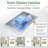 Soft Rounded Frameless Backlit LED Bathroom Vanity Mirror, Dimmable, Anti-Fog, 3 Color Temperatures, Tempered Glass, UL/ETL Certified-629434344