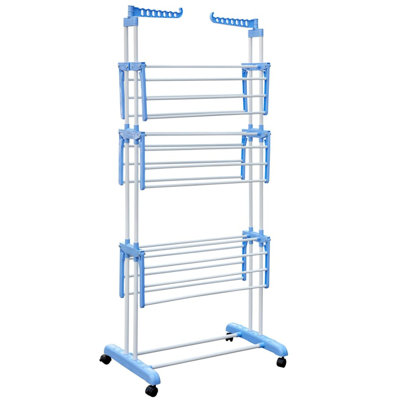 Metal Foldable Accordion Drying Rack