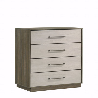Commode 4 tiroirs, fabrication en bois de style moderne