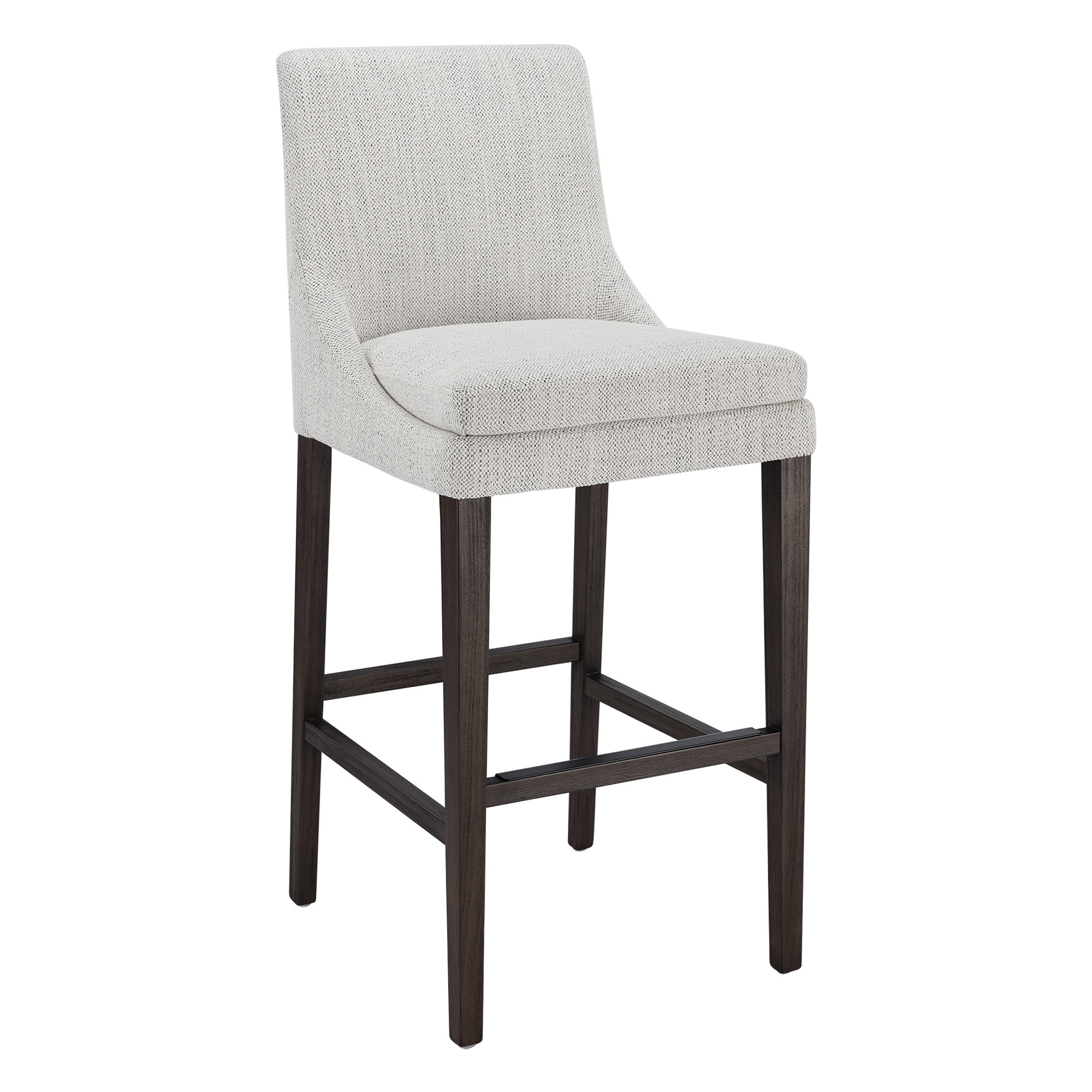 Niara Upholstered Counter & Bar Stool (Set of 3), Bar Stool (30” Seat Height)