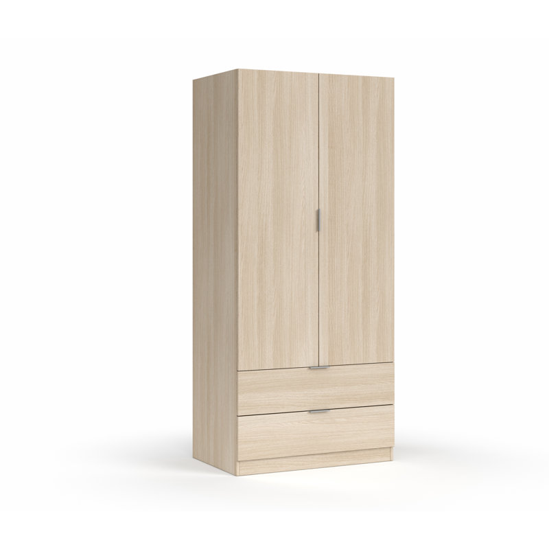 Delavan 2 Door Wardrobe, Oak