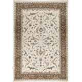 Cornwall Wool Oriental Area Rug in Beige/Brown