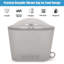 Sac de rangement réutilisable pour biberons en silicone