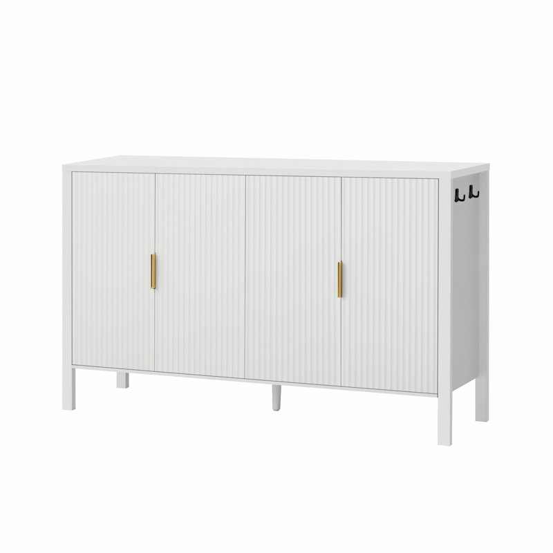Buffet 57,5 po, White