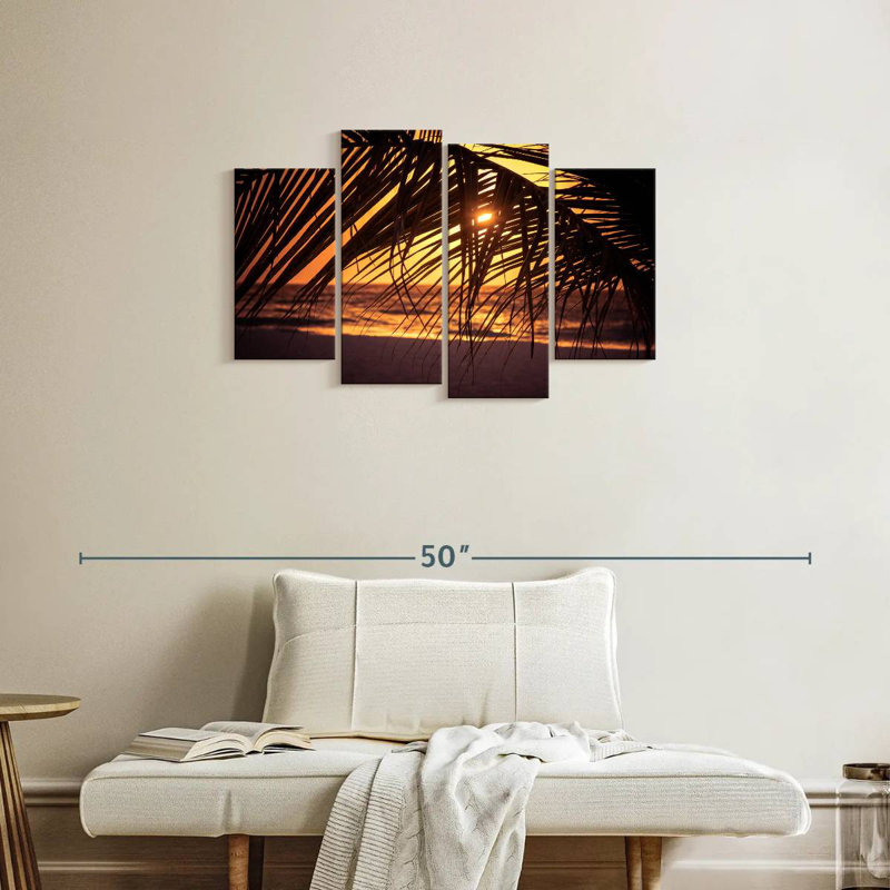 Gillard Aruba Palm Beach Sunset, H 22 po x l 36 po