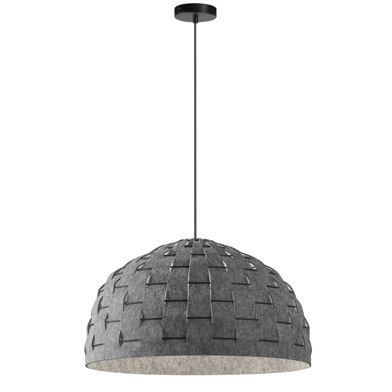 Luminaire suspendu incandescent 1 lumière Priscilla