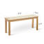 Banc de hall d'entrée Sconiers-601536637