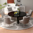 Chaise d'appoint en velours Baudel