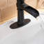 Robinet de salle de bain à un trou avec drain-61756628