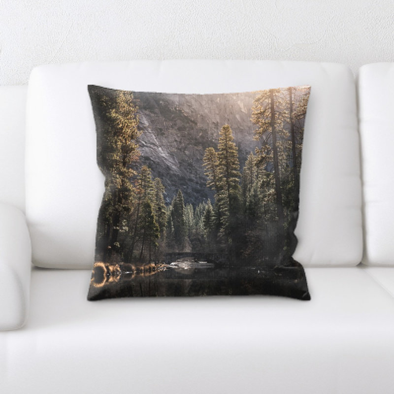 Cosette Microsuede Reversible Throw Pillow
