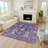Machine Washable Indoor/Outdoor Kaczor ACN2234 Global Rug-313520120