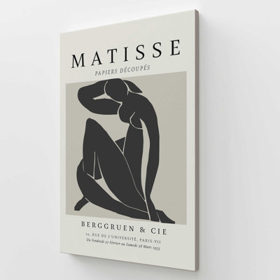 Matisse's Nude II en noir