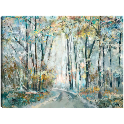 Reproduction d'art sur toile Kaleidoscope Trees VI par Studio Arts