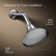 Forte® Wall-Mount Single-Function Showerhead with 66-Nozle 5.5 Inch Sprayface, 2.5 GPM