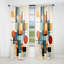 Rideau obscurcissant coloré Mid Century Retro Reflections IV - Mid-Century - 1 panneau-107564914