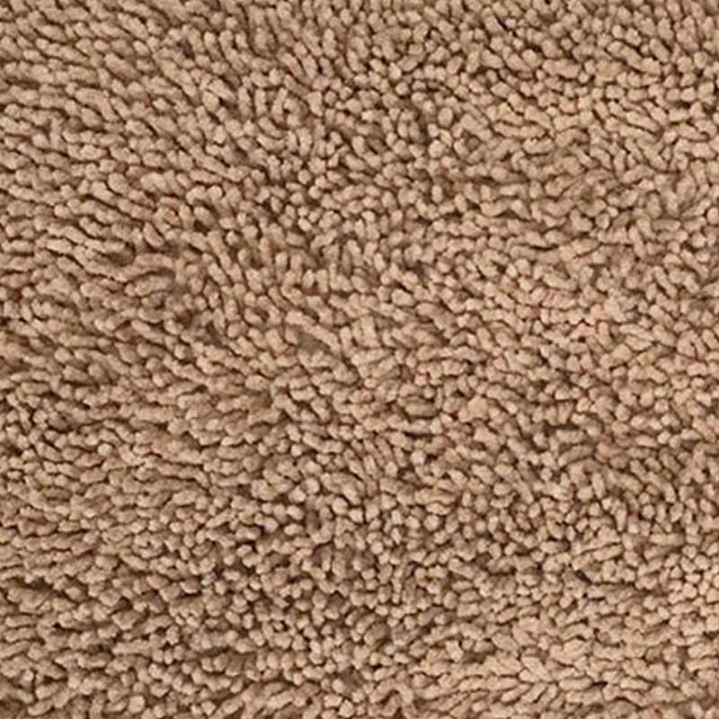 Simlai 100% Cotton Tufted Round Bath Rug, Machine Washable Super Absorbent 30" Round Bathroom Rug, Linen