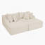 Fauteuil paresseux à deux places Boneless-3475156