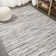 Tapis gris / noir Loom Modern Strie