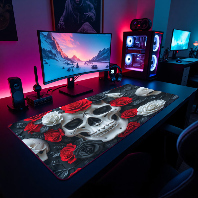 Polyester Desk Pad, 23.6x13.8